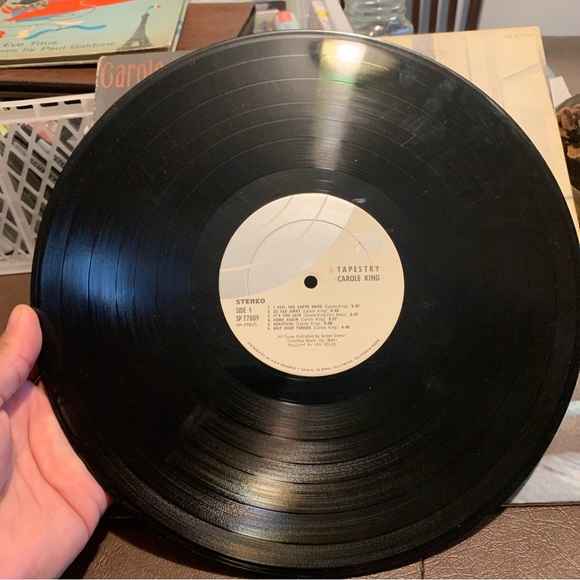 CAROLE KING Tapestry ORIG 1971 LP ODE SP 77009. - Picture 5 of 10